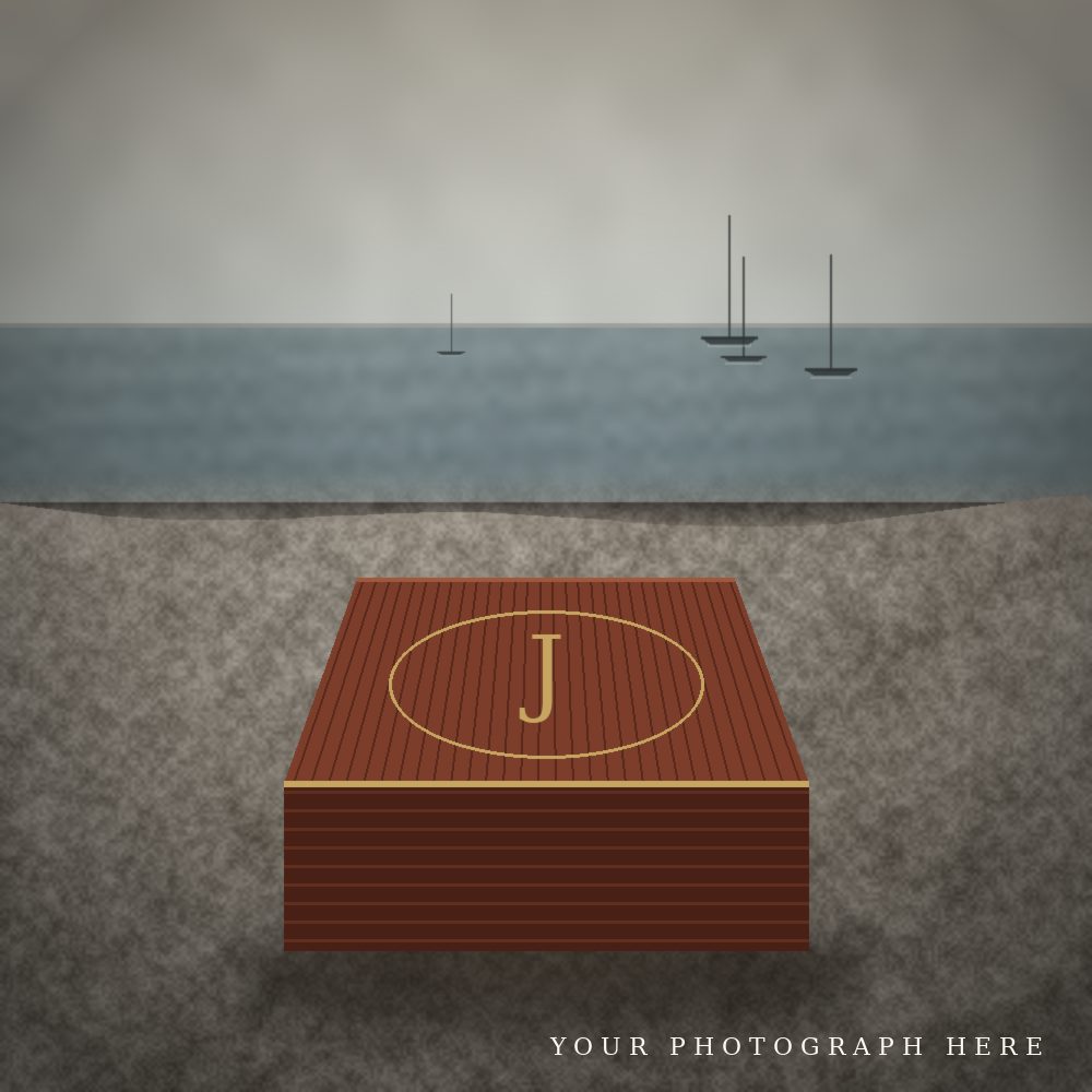 Mahogany jewelry box, photograph 1